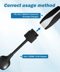 Road Trip Ready Nema 14 To 50 Ev Charger Adapter For Tesla Gen 2 Mobile Unit 32 Amp Level 2 Portable Power connector usage.