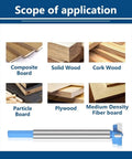 Carbide-tipped hinge-boring drill bit with hex shank, blue end, 18mm size (16–35mm length), Amazon Tools.