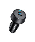 USB C Car Charger With 40W Dual Ports Fast Charge PowerIQ 3.0 Type C Power Delivery For iPhone 17 Series 16 15 Galaxy S24 23 AirPods