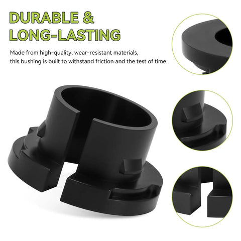 Durable Volkswagen Vintage Air Cooled Shift Rod Bushing Bolt In Upgrade close-up, showcasing wear-resistant material.