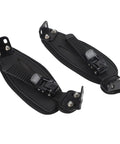 Secure Foot Holder Straps For Electric Scooters And Longboards Adjustable Belt Bands black aluminum and nylon
