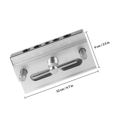 Top Shelf Self Centering Doweling Jig And Sharp Wood Drill Guide With Rugged Steel Bushings For No Sweat Setup and Killer Alignment On Any Diy Cabinetry Build, measuring 12x9 cm.