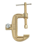 Top Tier 1000 Amp Brass Welding Earth Clamp With C Type Screw Design for Heavy Duty Shipyard Jobs And Steel Structure Projects. 1000A capacity.