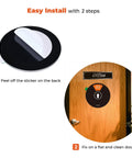 Do Not Disturb Door Sign With Come In Welcome And In A Meeting Status Options Out Of Office Back Soon Working Remotely Privacy Office Sign 6 Color Backgrounds 6 Inch Black Door Sign For Office installation steps.