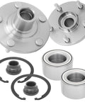 2-Pack Front Wheel Hub Bearing Assembly Fits Avalon Camry Highlander Solara RX330 RX350 RX400H ES330 ES350 Models, OE components