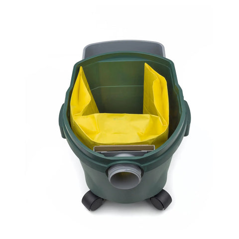 High Efficiency Heavy Duty Disposable Filter Bags inside 4 gallon vacuum tank for All Around Plus and Floormaster Vacuums Model E87