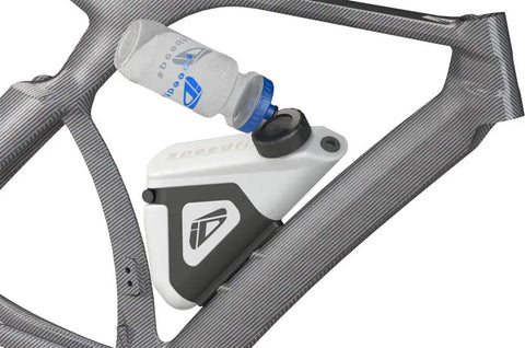 Hands Free Frame Mounted Bike Water Bottle With Refill Port Aerodynamic Hydration System On The Fly For Quick Refills Low Drag Handling
