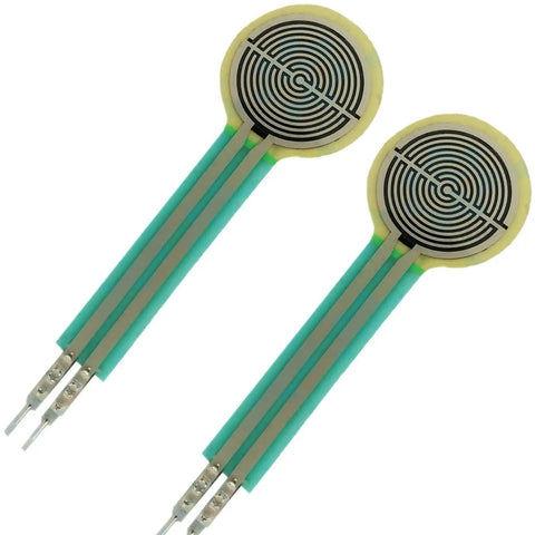 Flexible Force Sensor Kit 20G-6KG Range with graphene film sensing resistors, DIY friendly, high precision force gauge, 2 pack.