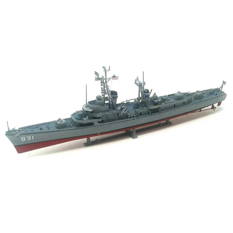 USS Destry 1 To 320 Scale Plastic Naval Battleship Model Kit With Decals For Collectors And Hobbyists, 16 Inch Build Length