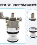 Top Shelf Universal O Ring Rebuild Trigger Valve Kit For Framing Nailers Rock Solid Seal Set Cures Air Leaks view of trigger valve assembly