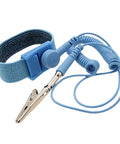 Anti Static Wrist Strap Grounding Cord With Adjustable Band For Electronics Repair, Self Coiling Lead For Freedom Of Movement No Tangling