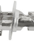 Tough Quick Swap Quarter Turn Panel Fasteners Hollow Steel Clips close-up view, showing detailed grip and washer attachment.