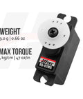 Metal Gear Micro Servo With Fast 0.10 To 0.12 Sec At 60 Degree Speed And 3.4 Kg Cm Torque shown with weight and torque details