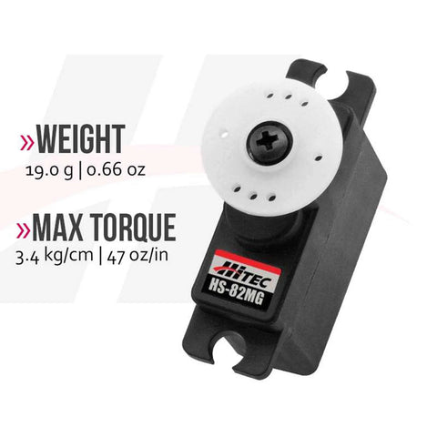 Metal Gear Micro Servo With Fast 0.10 To 0.12 Sec At 60 Degree Speed And 3.4 Kg Cm Torque shown with weight and torque details
