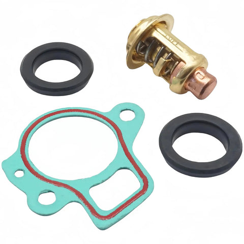 Thermostat Repair Service Kit For Yamaha 4 Stroke Outboard Motors 9.9 15 25 30 40 50 60 70 HP Replaces 66M-12411 gasket view