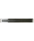 Stainless Steel Microwave Vent Grille OEM Replacement Part For No Fuss Install, durable vent cover with multiple slats.