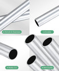 Close-up of Three Pack 250mm Aluminum Round Tubes 6063 Seamless With 15mm ID And 17mm OD, durable and high quality