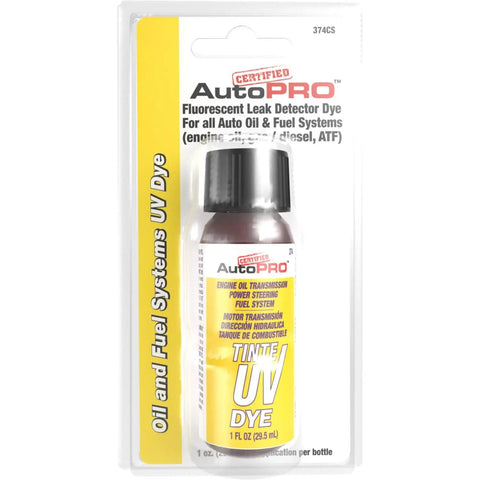 Oil And Fuel System UV Dye Leak Detection For Cars And Trucks One Use Pro Grade Leak Locator For Engine Oil Transmissions
