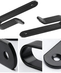 4 Pack Snowboard Wall Mount Clips With Screws For Indoor Storage And Display Horizontal Snowboard Rack Wall Hangers Durable Steel Mount
