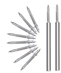 Upgraded Double Headed Skirting Seamless Nails For Interior Baseboard And Mdf Trim With No Sweat Smooth Install And Solid Grip 1 Inch nails on white background.