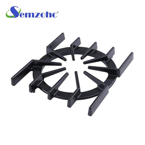 Beefy Replacement Spider Rack Grate for Viking gas range stove oven burners, 10 inch wide, black finish, CVDSC series after 2006.