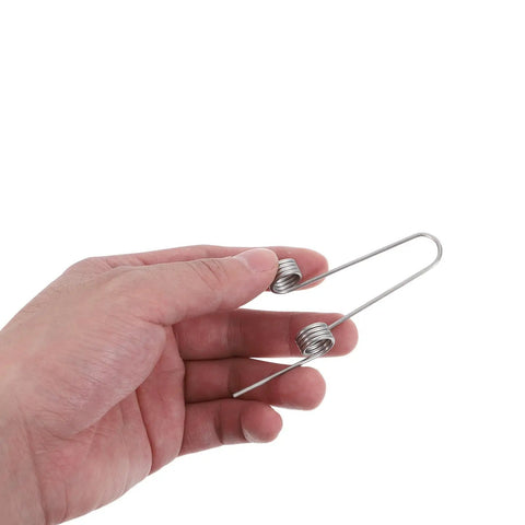 Ditch Your Wonky Flip Lid With These Rock Solid Stainless Steel Torsion Springs And Make DIY Repairs A Breeze For Any Trash Can In the Kitchen Or Home.