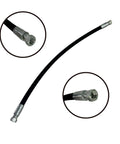 Front Loader Boom Cylinder Hydraulic Hose Replacement for LA403 Attachment E-7J048-66610 Pro Grade Beefy Heavy Duty High Pressure Line With Tough End Fittings And O Ring Seal For Rugged Lifting And Digging, black hydraulic hose with metal fittings