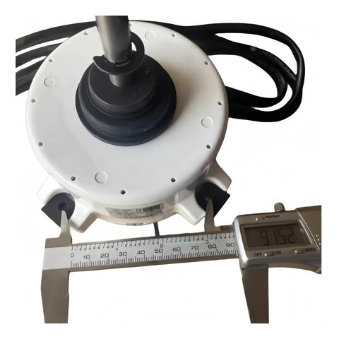 Air Conditioning Brushless DC External Motor WZDK100-38G ZKSP-100-8-1-1 with measuring caliper, compatible with Midea AC units