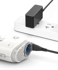 20W AC Power Brick For ResMed AirMini AutoSet Travel CPAP Machine 24V 0.83A Charger Cord in use with power strip