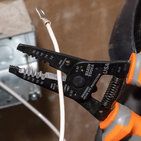 Insulated Kurve Wire Stripper Cutter 11055RINS 1000V Rated Tool cutting wire 10-18 solid 12-20 stranded AWG USA