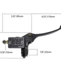 Right Hydraulic Brake Master Cylinder For 50cc To 250cc Dirt Bikes ATVs And Scooters Replacement Part For Taotao 250R TTR125 SSR