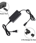Universal 29V 2A 2 Pin AC DC Switching Power Supply Adapter For Electric Recliners Couches Lift Chairs And Standing Desks Replacement Cord