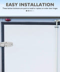 Heavy Duty Stainless Steel Hinge For Trucks Trailers And Cargo Containers Built Tough For Long Hauls And Marine Use With Quick Spring Loaded Install Universal Fit For Gates Side Doors Cabinets And Barn Doors on trailer door