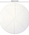 10 Inch Round Center Finder Tool For Wood Turning Lathe Work Clear Acrylic Circle Locator For Drawing Circles And Locating Center