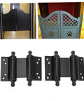 Stainless Steel Self Closing Door Hinge Double Action Spring Hinge For Cafe Saloon And Counter Doors Easy Installation