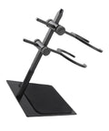 Premium 6 Piece Manual Brewing Station Featuring Rock Solid Aluminum Alloy Stand with adjustable arms for coffee brewing.