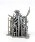 Grey pirate miniature printed with Fast ABS Like 3D Printer Resin For LCD DLP 405nm UV Curing Non Brittle High Precision Photopolymer.