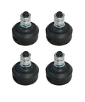 Round Magnetic Limit Switch Magnets For Sliding Gate Opener Black 4 Pack Gate Opener Accessories Tough As Nails Nylon Glass