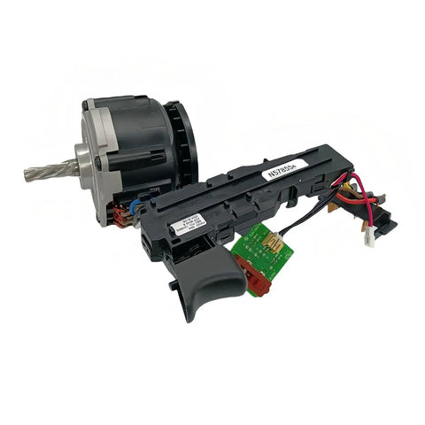Motor And Switch Assembly Replacement Kit For 20V Impact Wrench DCF899 Series And DCF897B DCF898B Models, shown disassembled
