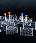 Clear Acrylic Test Tube Rack Holder With 24 Sockets For 5 Ml Tubes Lab Stand For Centrifuge Tubes Transparent Plastic Lab Organizer