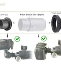 Installation steps of Variable Extension Telescope Camera Adapter for Canon SLR and DSLR Bodies to Telescopes with T2 Ring.