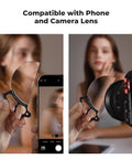 Handheld Drag Filter For Photography, 100mm Glass, showing prism effects with phone and camera lens for creative shots.