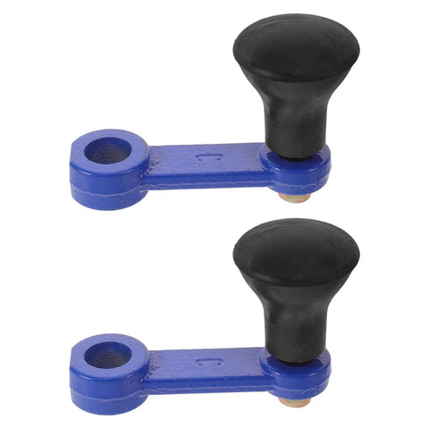Heavy Duty Rotary Tiller Handle Attachment Two Pack With Manual Hand Crank Lift for Tractor Cultivator Garden Tiller
