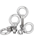 Heavy Duty Swivel Long Lifting Eye Bolt For Hoisting And Rigging Weatherproof And Rust Resistant Built To Handle Big Load Capacity Outdoor Ready Easy Install Ideal For Industrial Marine And DIY Rigging Tasks M10 stainless steel swivel eye bolt