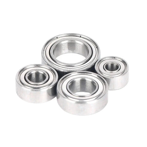 High Speed Ball Bearing Kit Set For Upower UP200 UG12 SUG12 Replacement With Silent Operation No Heat And Heavy Duty Bearings For Smooth Spins And Longer Life, four metal bearings