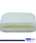 Close-up of Four Pack Humidifier Wick Filters Made To Fit Honeywell HAC-504 Series And Filter A, textured white material