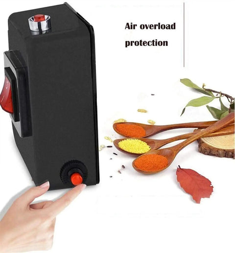 Electric Grain Grinder 4500G Beast Power Heavy Duty Pulverizer For Home Kitchen Grinding Spices with air overload protection feature