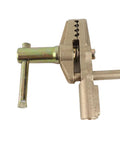 Heavy Duty 600A Brass Welding Ground Clamp With Screw Connection For All Copper Cables Anti Oxidation Heavy Metal Jobs Like Ship Yards.