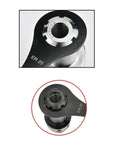 Heavy Duty O-Type ER16 ER20 ER25 ER32 Collet Wrench And Spanner For CNC Mill Machine Tool Chuck with clear ergonomic design.