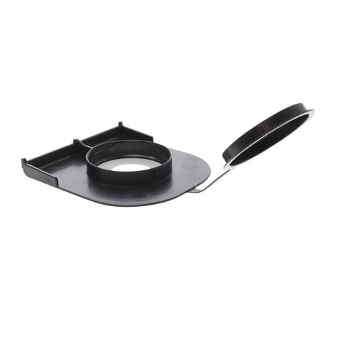 Side view of black plastic vacuum accessory for HEPA Fleece Vacuum Bags For VC 40 U Vacuum Wet And Dry Dust Collection 5 Pack